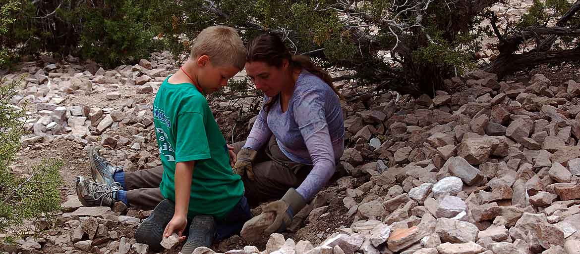 Garnet Hill gem collecting