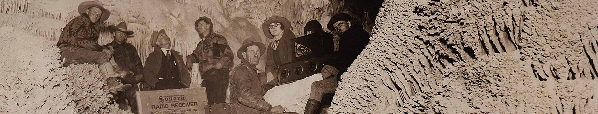 John Walker, 1928 Cave Photo